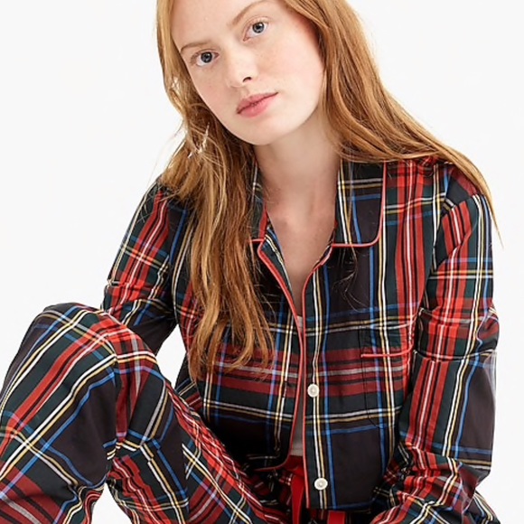 🎉HP🎉 Women’s Stewart Plaid Pajama Set NEW - Picture 3 of 7